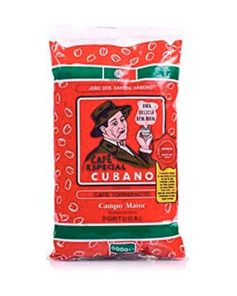 Café Cubano Portugues Torrefacto grano B/500 gr
