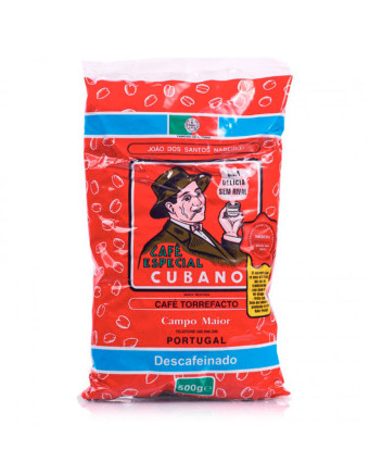 Café Descafeinado Cubano Portugues Torrefacto grano B/500 gr
