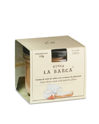 Crema de Queso Rulo de Cabra con Escamas de Pimiento Ahumado 110g