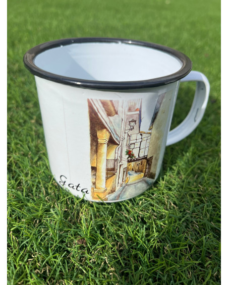 Taza metalica Gata 2